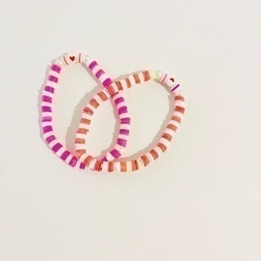Valentine’s Day bracelet duo